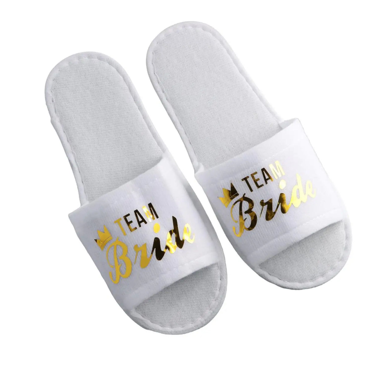 Bride To Be Slippers – Soft Flat Bridal Party Slippers for Hen Parties & Wedding Morning