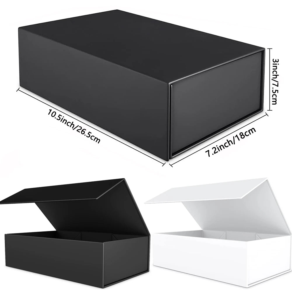 Luxury Magnetic Gift Box with Lid — Collapsible (Single or 4-Pack Gift Set)