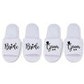 Team Bride & Team Groom Slipper Set
