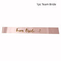 Rose Gold Hen Party Sash Set – Bride To Be & Team Bride Sashes