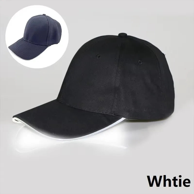 LED Baseball Cap | Glow Party Hat for Festivals, Weddings & Events