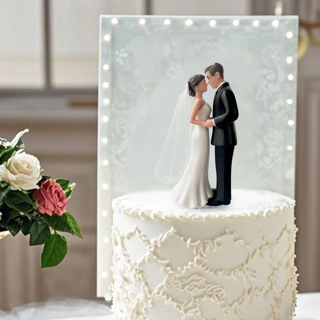 Wedding Cake Topper Bride and Groom
