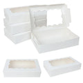 Kraft Window Gift Boxes — Candy, Cookie & Bakery Packaging (5, 10 or 20 Pack)