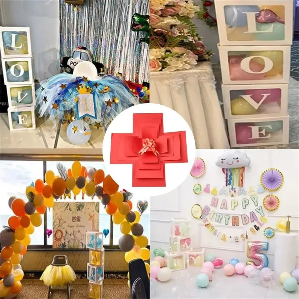 DIY Surprise Explosion Gift Box — Handmade Keepsake Box for Birthdays, Weddings & Anniversaries