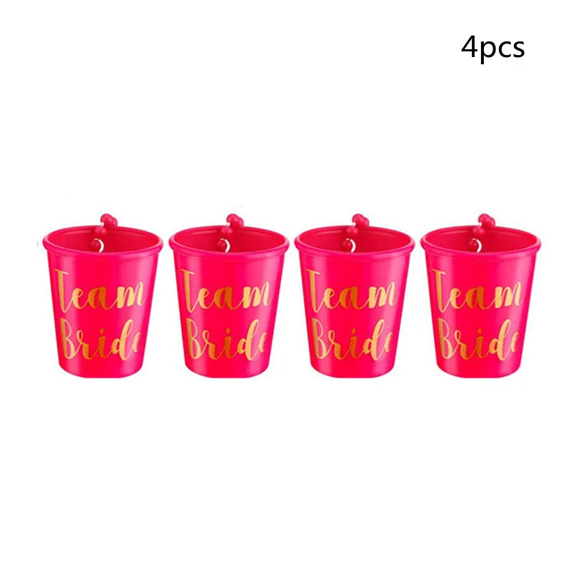 Team Bride To Be Cup & Shot Glass Set