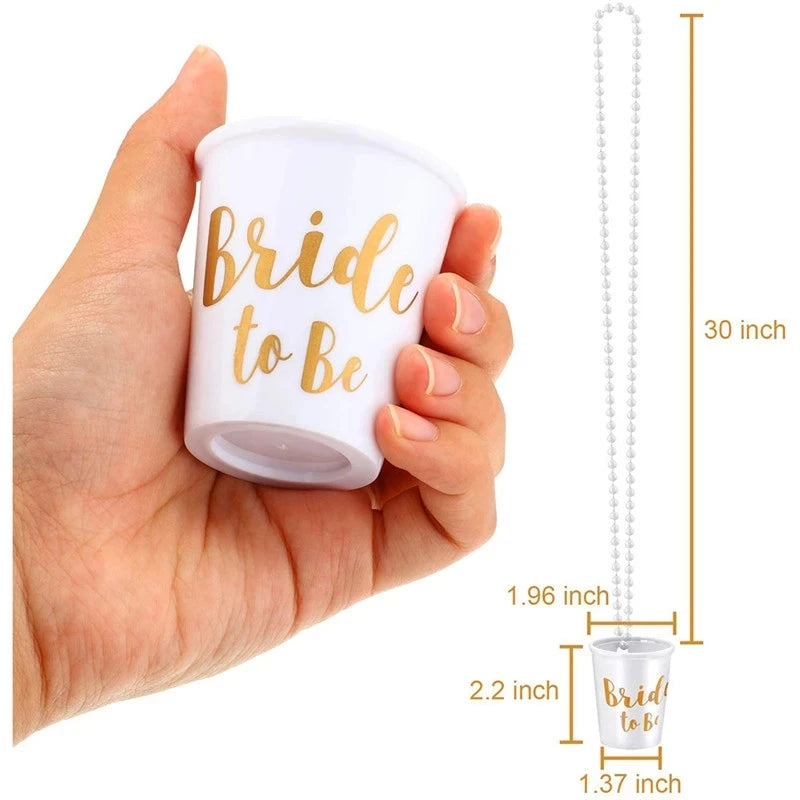 Team Bride To Be Cup & Shot Glass Set