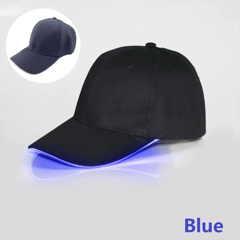 LED Baseball Cap | Glow Party Hat for Festivals, Weddings & Events