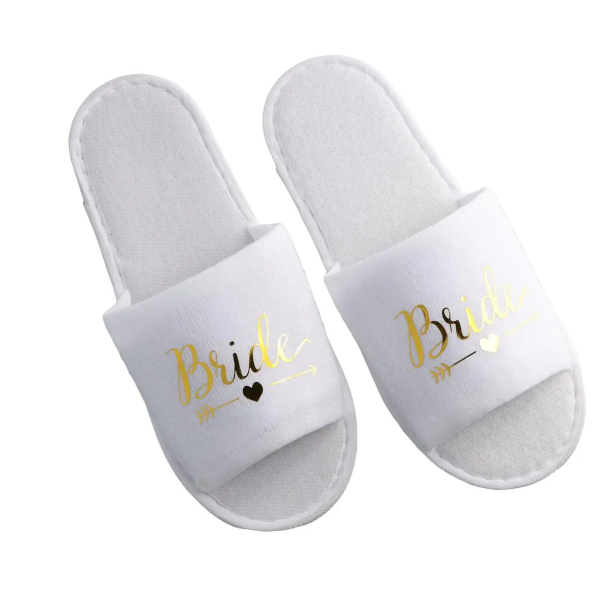 Bride To Be Slippers – Soft Flat Bridal Party Slippers for Hen Parties & Wedding Morning