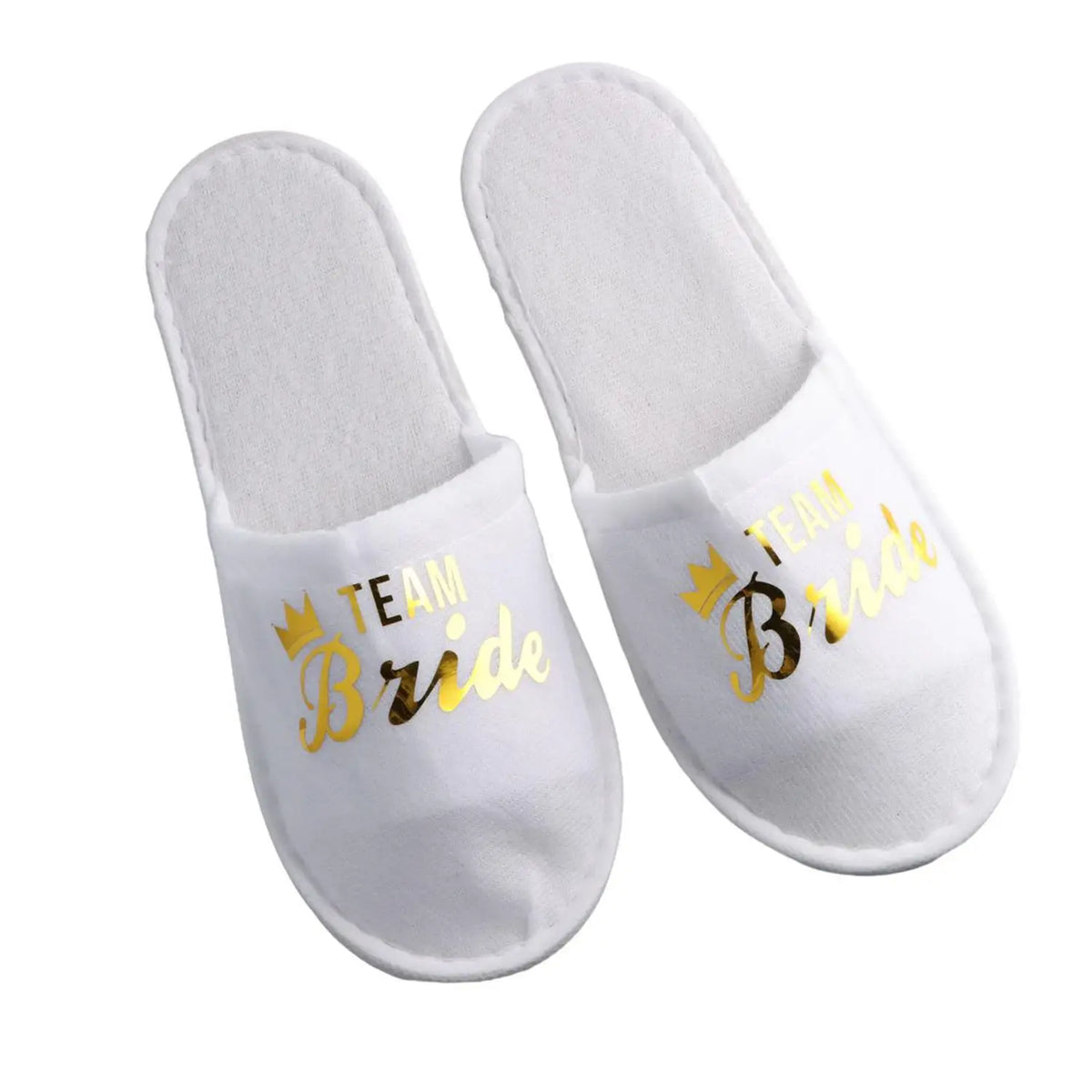 Bride To Be Slippers – Soft Flat Bridal Party Slippers for Hen Parties & Wedding Morning