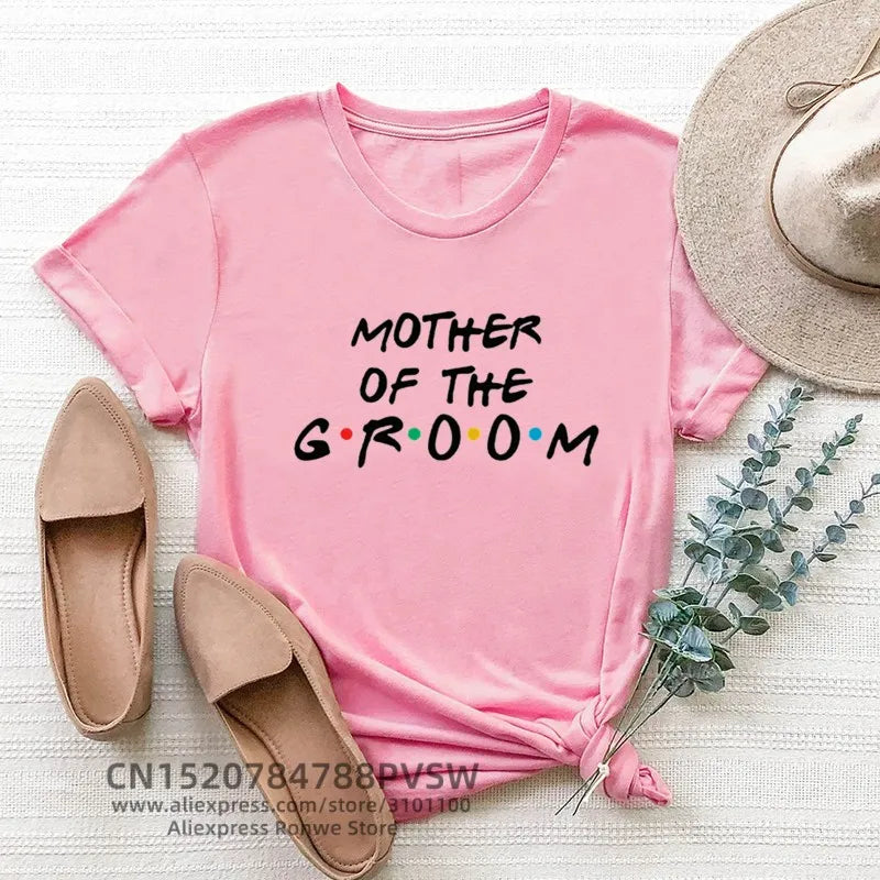 Mother of the Bride Bridal Party T-Shirt