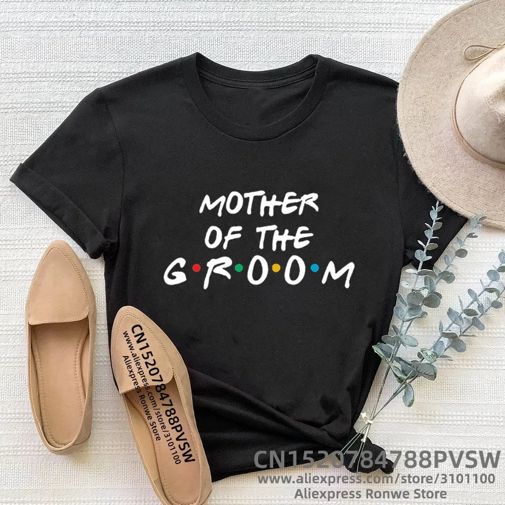 Mother of the Bride Bridal Party T-Shirt