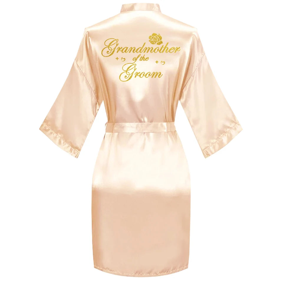 Embroidered Bridal Robe – Bride, Bridesmaid, Maid of Honour & More
