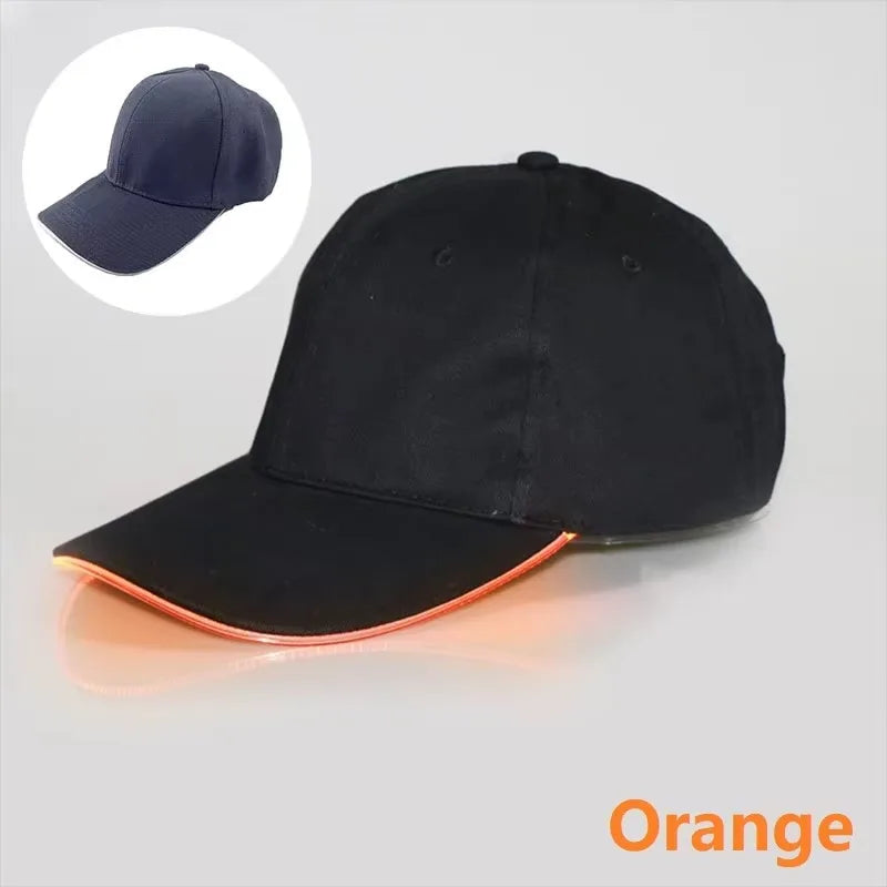 LED Baseball Cap | Glow Party Hat for Festivals, Weddings & Events