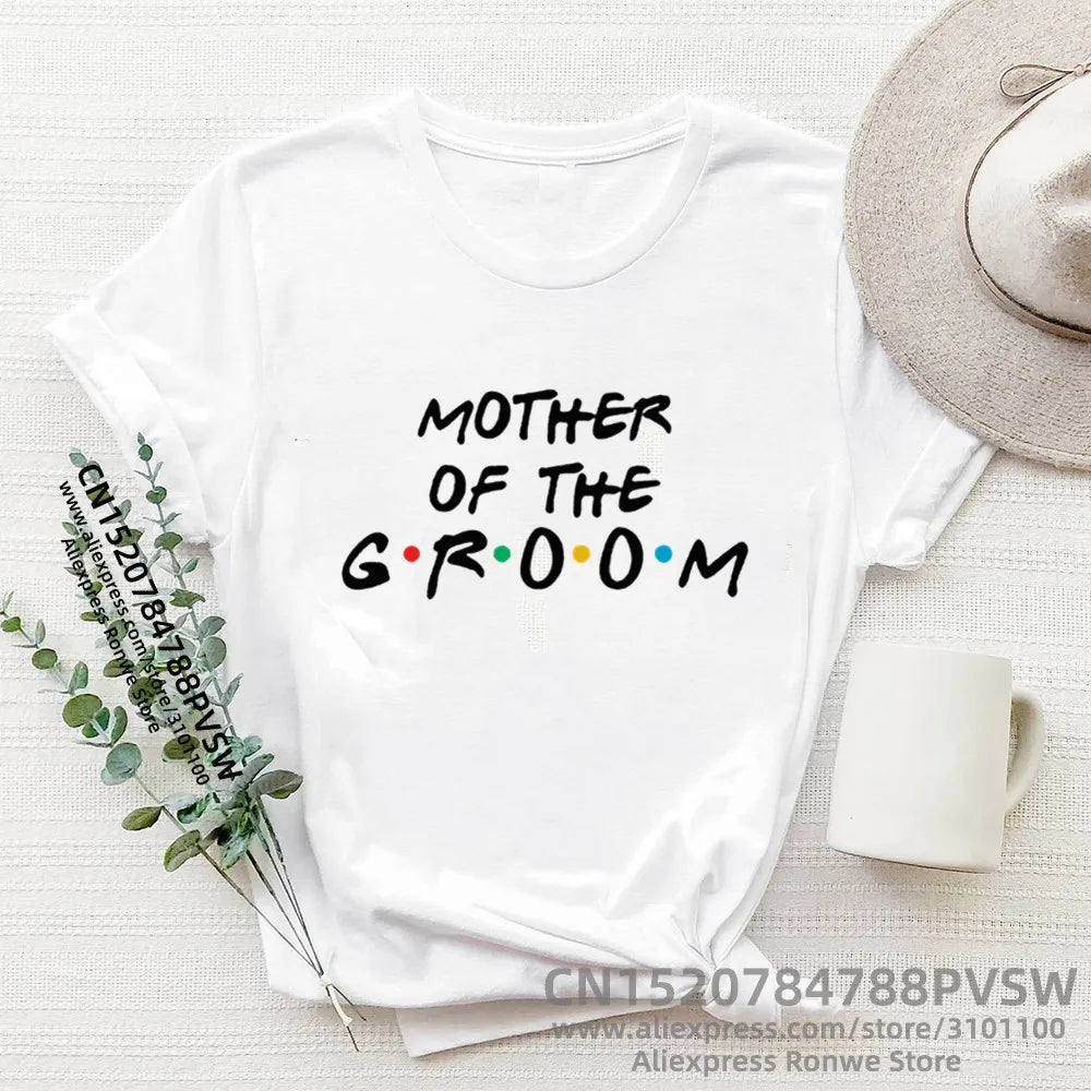 Mother of the Bride Bridal Party T-Shirt