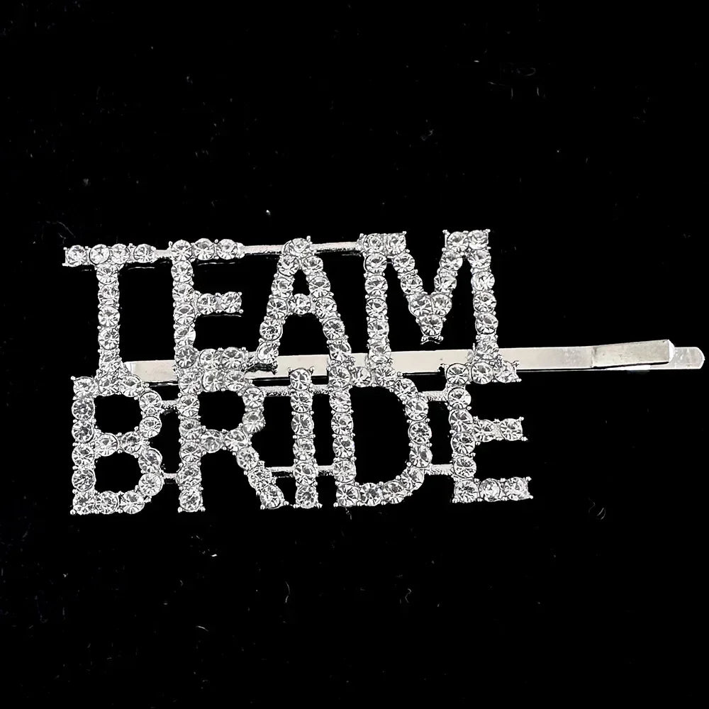 Team Bride Hair Clip