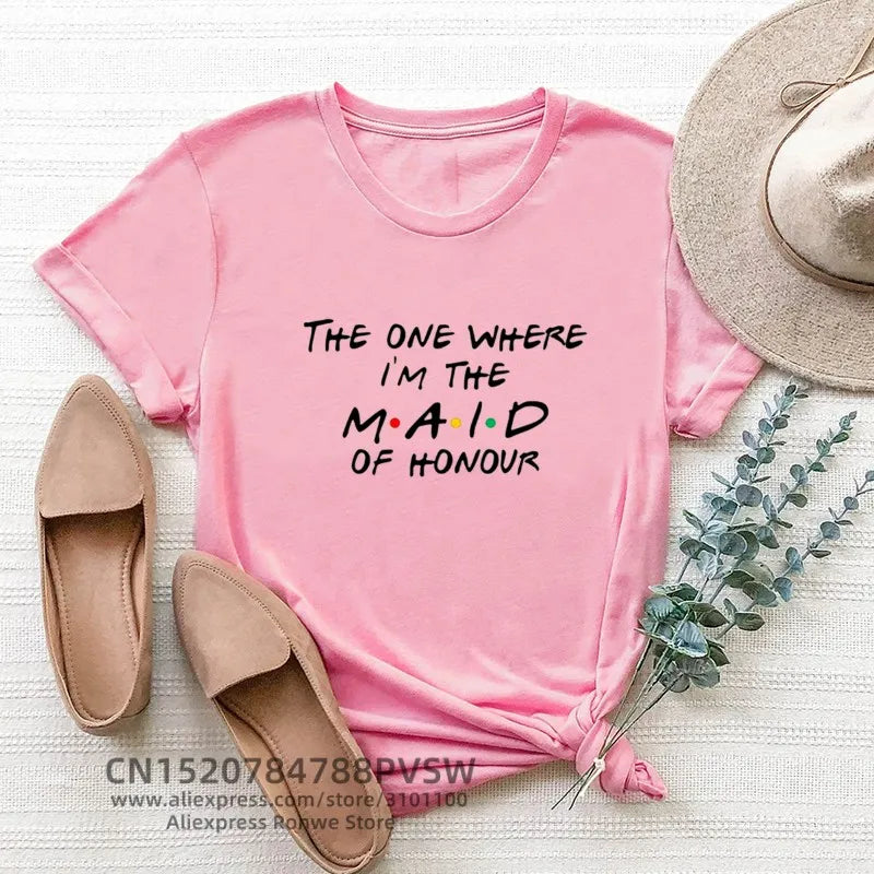 Mother of the Bride Bridal Party T-Shirt