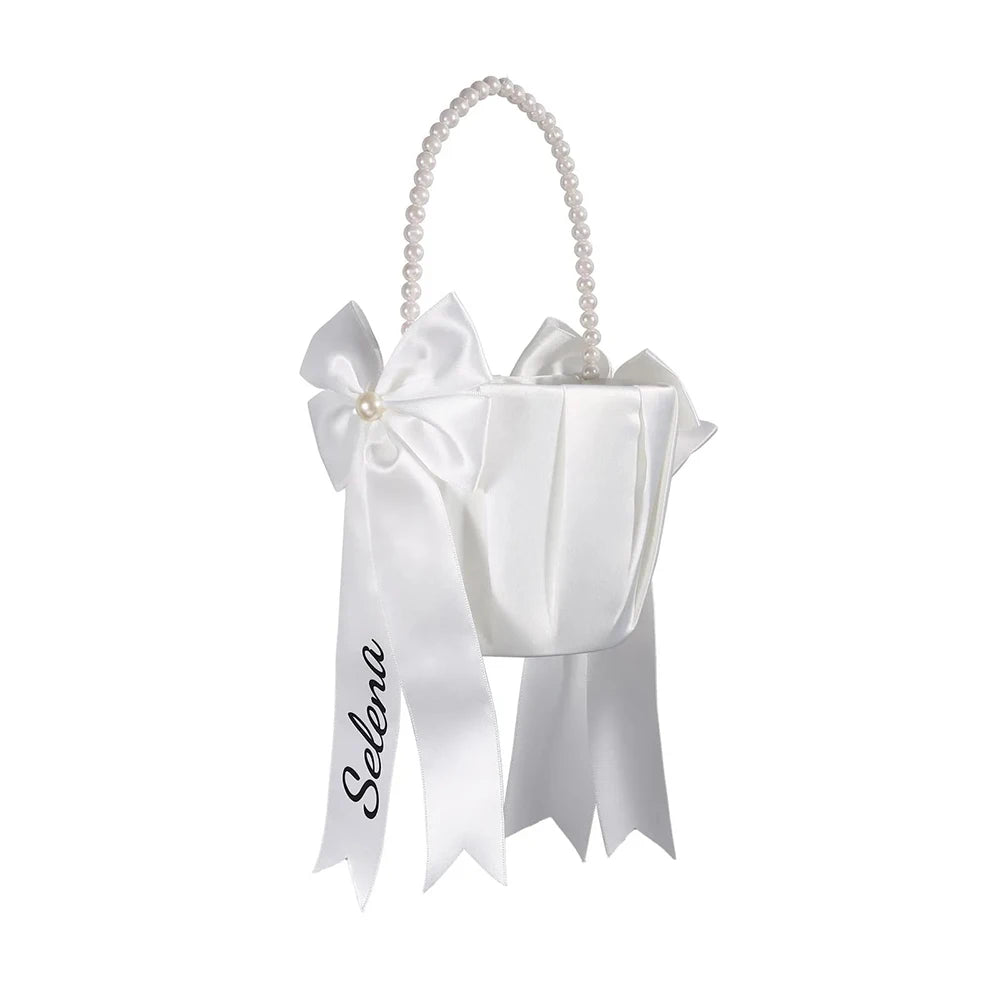 Flower Girl Basket & Ring Bearer Pillow