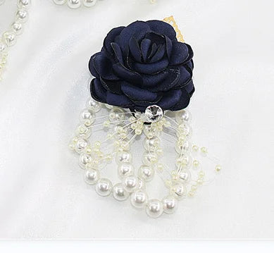 Bridesmaid Wrist Flower Corsage Bracelet