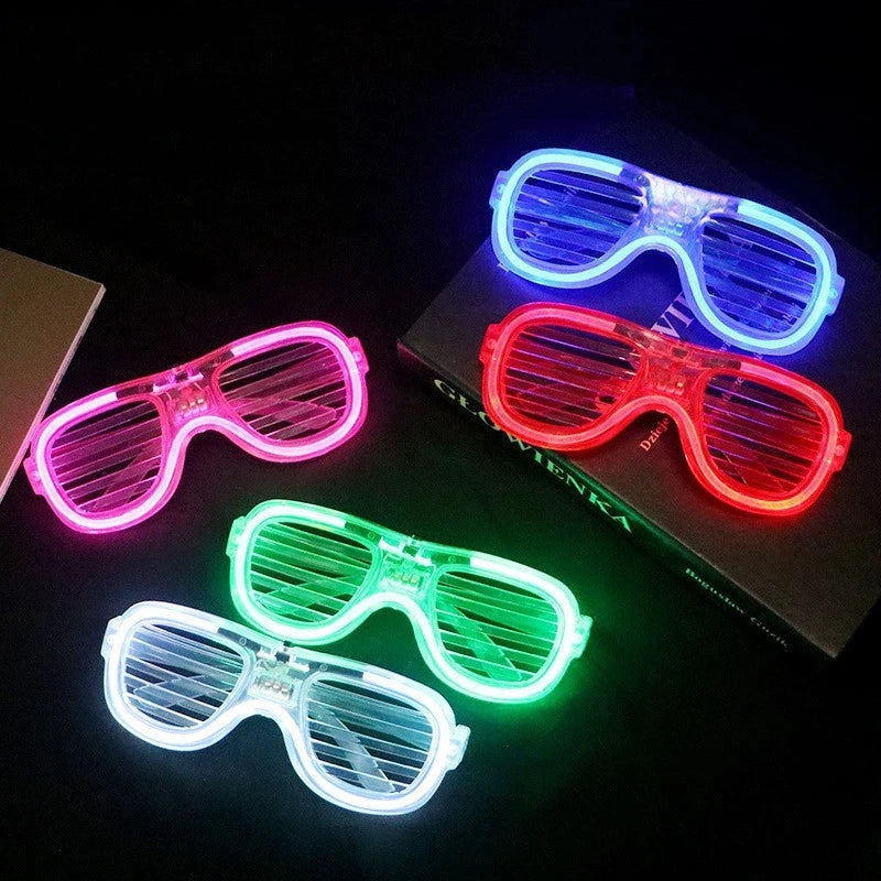 LED Party Glasses | Flashing Glow Glasses for Raves, Parties & WOW Boxes