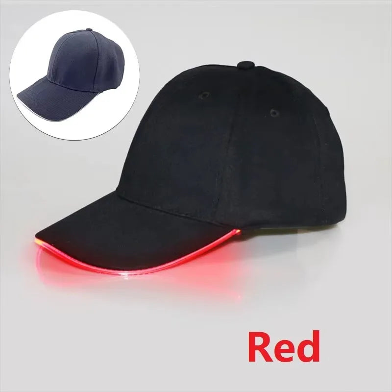LED Baseball Cap | Glow Party Hat for Festivals, Weddings & Events