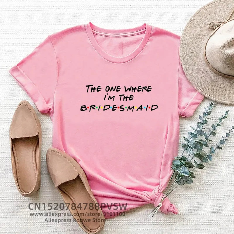 Mother of the Bride Bridal Party T-Shirt