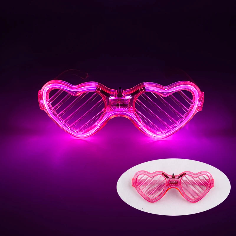 LED Noodle Headband & Glasses | Bachelorette Party Costume Accessory