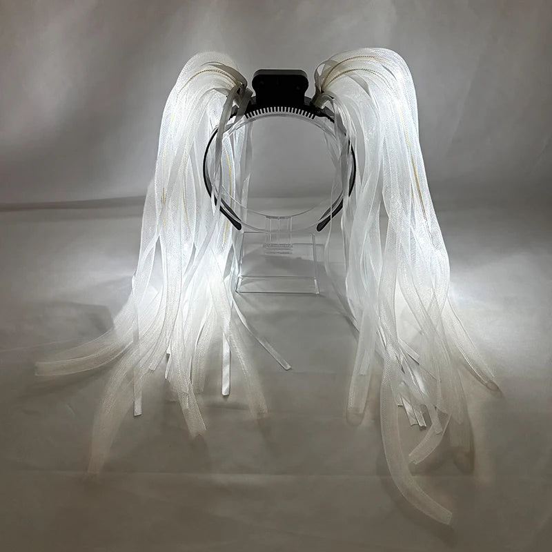 LED Noodle Headband & Glasses | Bachelorette Party Costume Accessory