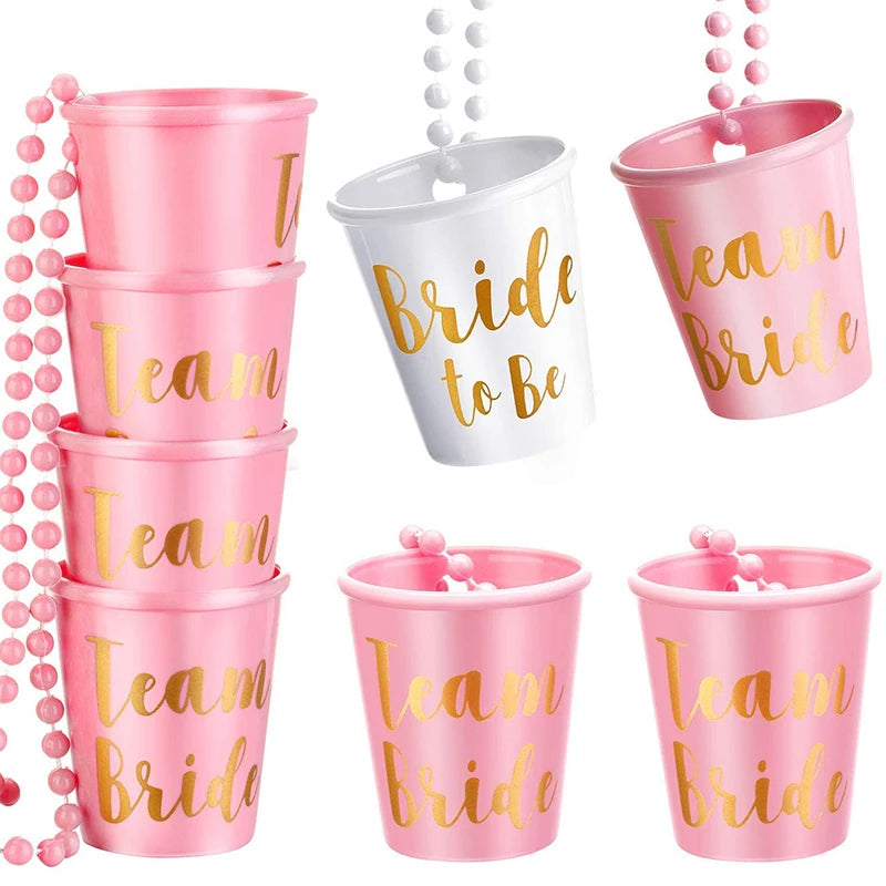 Team Bride To Be Cup & Shot Glass Set