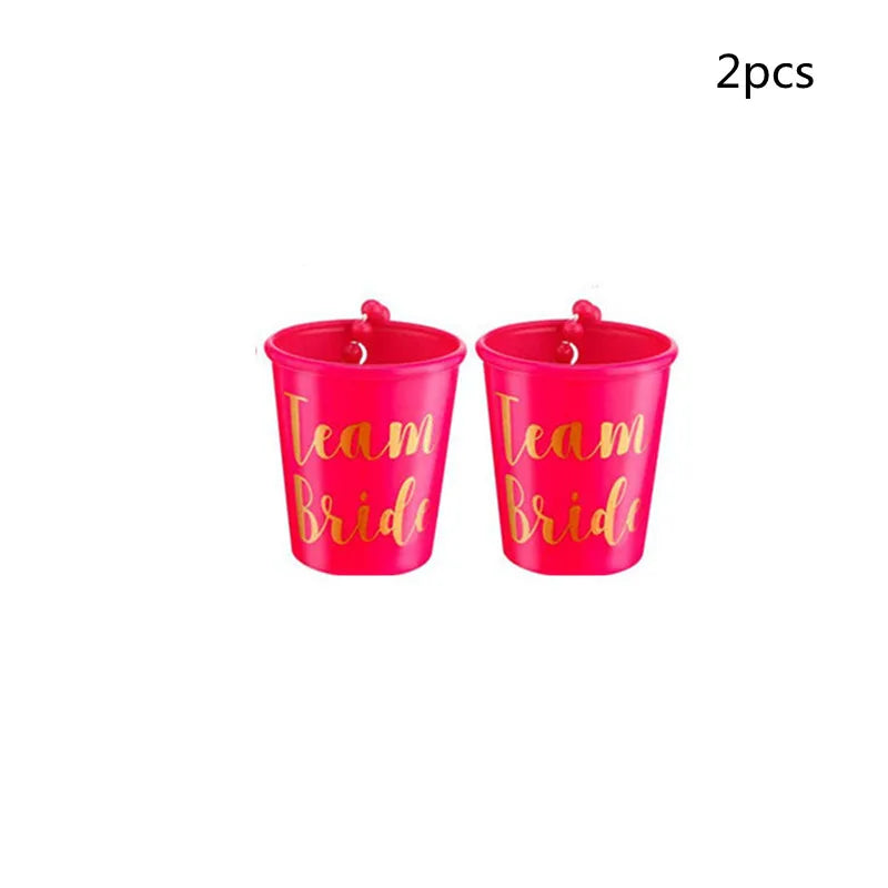 Team Bride To Be Cup & Shot Glass Set