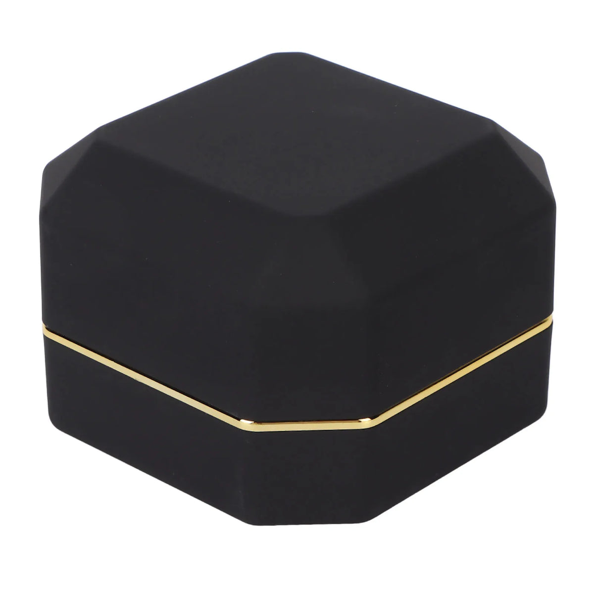 LED Lighted Jewellery Gift Box — Earring & Ear Stud Display Case (Black or White)