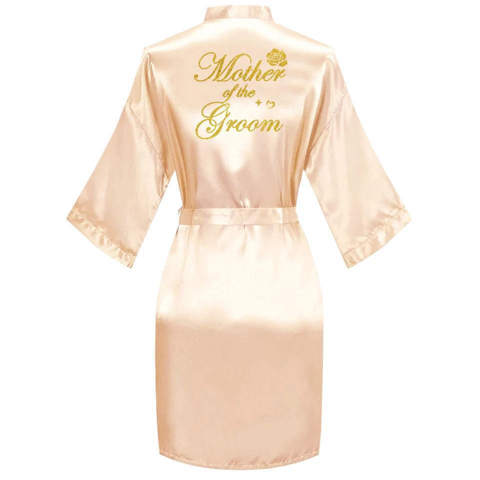 Embroidered Bridal Robe – Bride, Bridesmaid, Maid of Honour & More