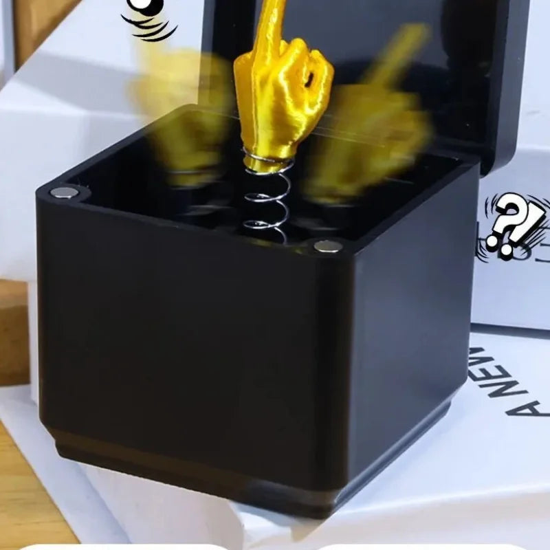 Surprise Middle Finger Gift Box — Funny Prank Box for Birthdays, Christmas & Any Occasion